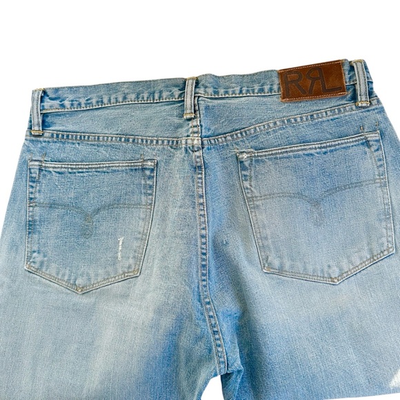 RRL Double RL Ralph Lauren • Slim Fit Selvedge Jeans Made in USA 38 x 32 - Picture 4 of 15